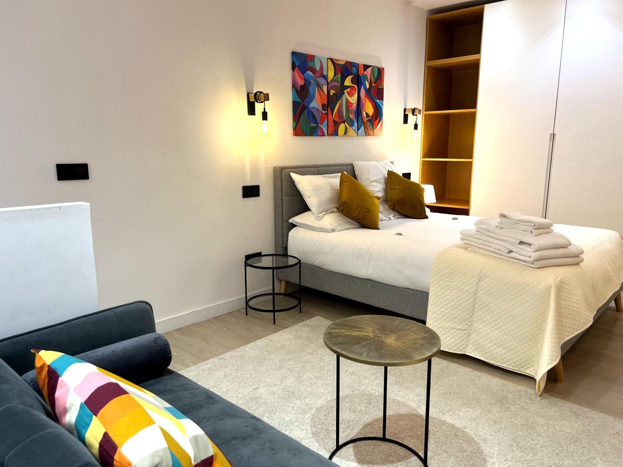 Appartamento Duplex Moderno Y Acogedor Junto A Atocha Madrid Esterno foto