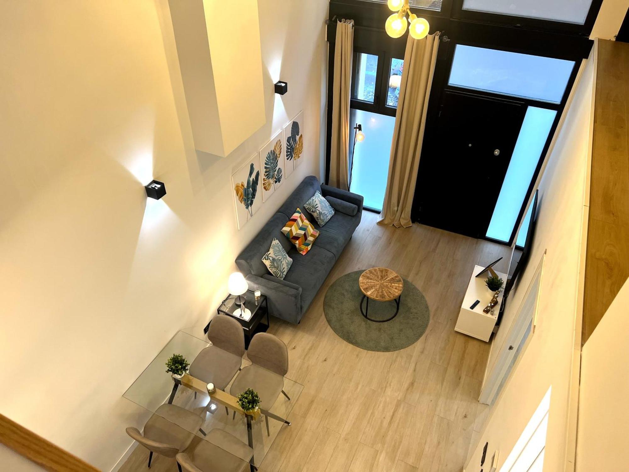 Appartamento Duplex Moderno Y Acogedor Junto A Atocha Madrid Esterno foto
