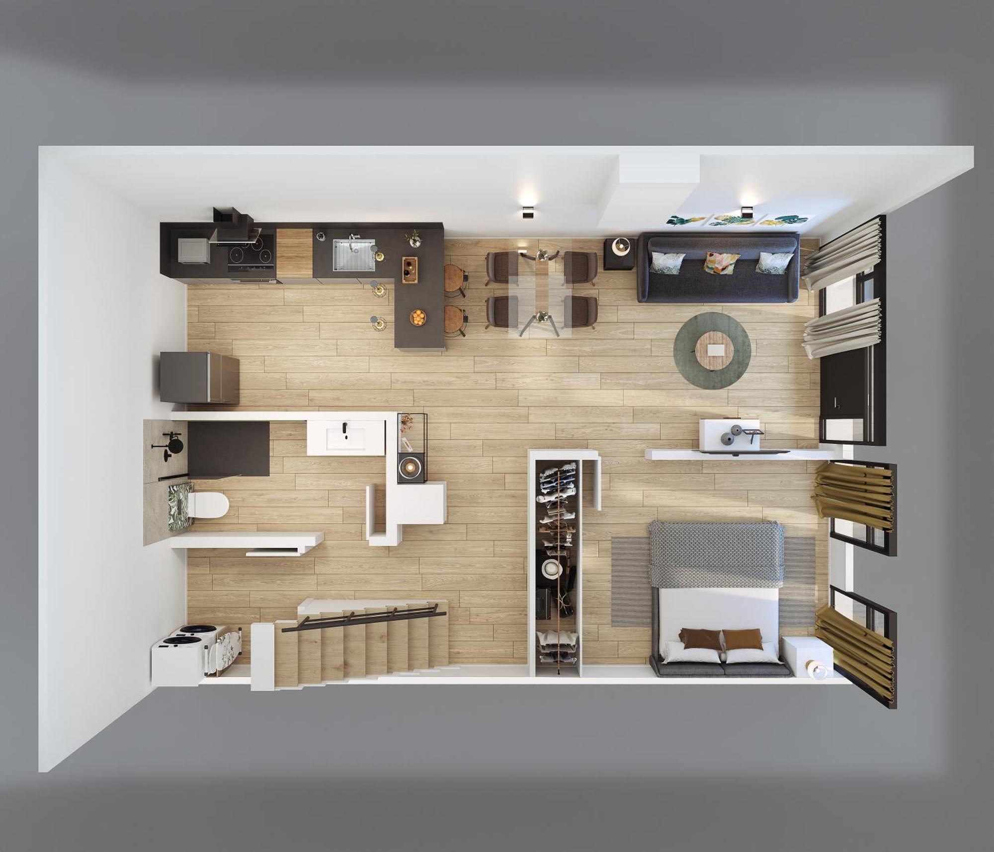 Appartamento Duplex Moderno Y Acogedor Junto A Atocha Madrid Esterno foto